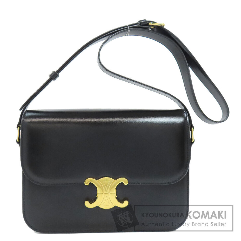Celine Triomphe Shoulder Bag Calfskin